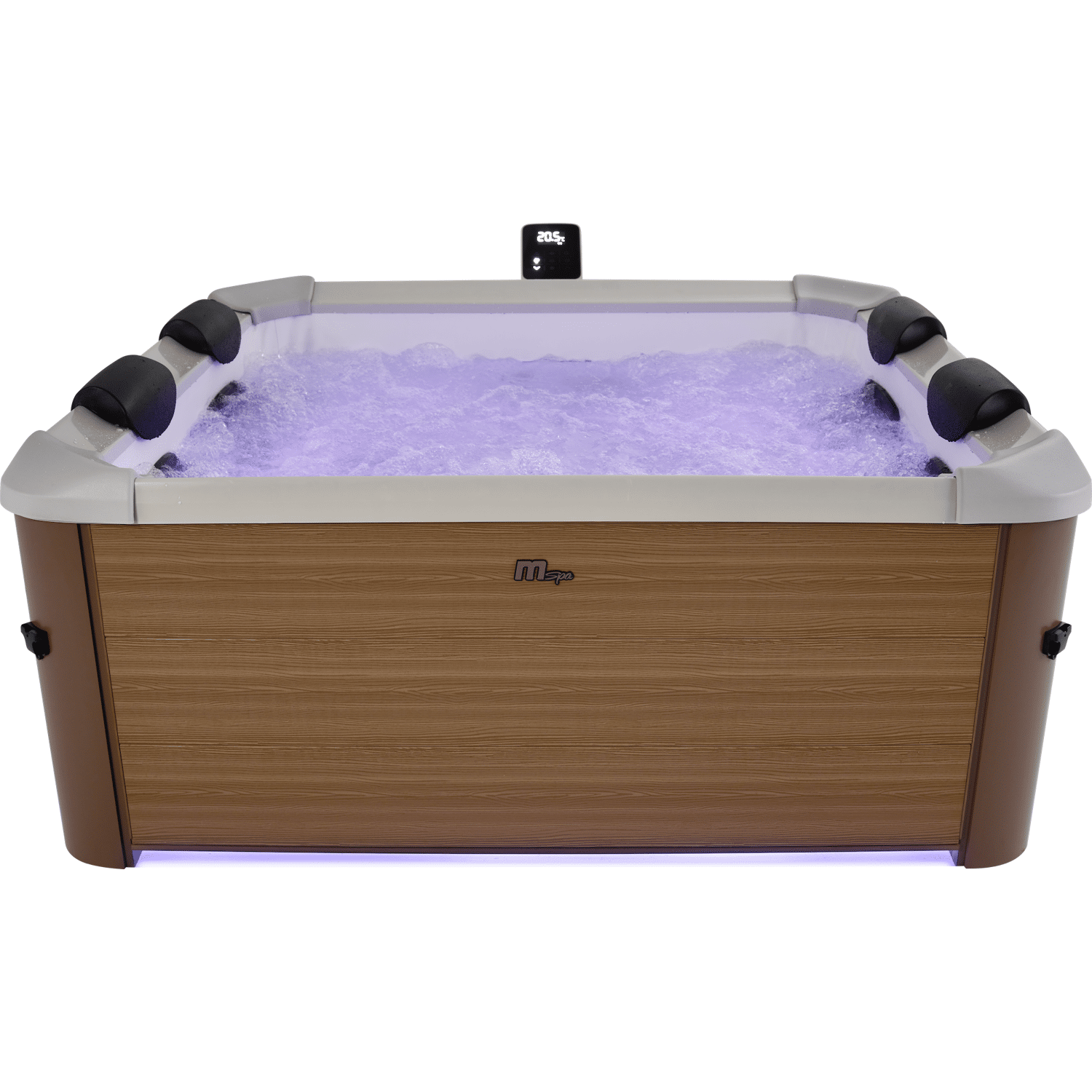 MSPA - Spa carré 140 cm x 140cm AMBER 6 places